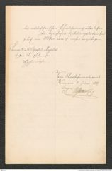 k.k. naturhistorisches Hofmuseum, Intendanzakten 1885-1896 (Hauer), Aktenzahl Z.428/1889, Seite 4